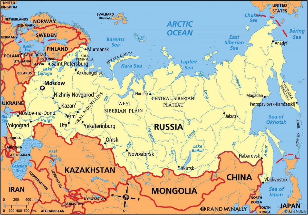 административная карта России